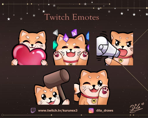 Shiba Emotes